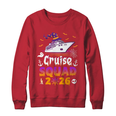 Halloween Cruise Squad 2026 Matching Family Cruising Crew Shirt & Sweatshirt | teecentury