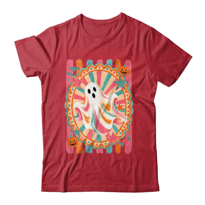 Halloween Ghost Rustic Vintage Stripes Fall Autumn Graphic Shirt & Sweatshirt | teecentury