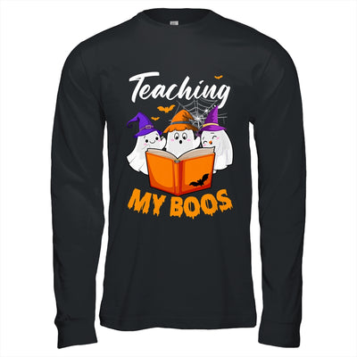 Halloween Ghost Teachers Teaching My Boos Costume Women Men Shirt & Hoodie | teecentury