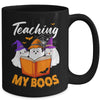 Halloween Ghost Teachers Teaching My Boos Costume Women Men Mug | teecentury
