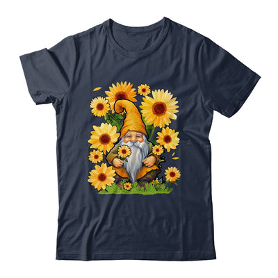 Halloween Gnomes Sunflower Autumn Pumpkin Fall Knomes Shirt & Tank Top | teecentury