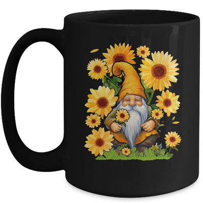 Halloween Gnomes Sunflower Autumn Pumpkin Fall Knomes Mug | teecentury