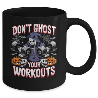 Halloween Gym Don't Ghost Your Workouts Halloween Workout Mug | teecentury