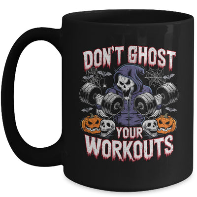 Halloween Gym Don't Ghost Your Workouts Halloween Workout Mug | teecentury