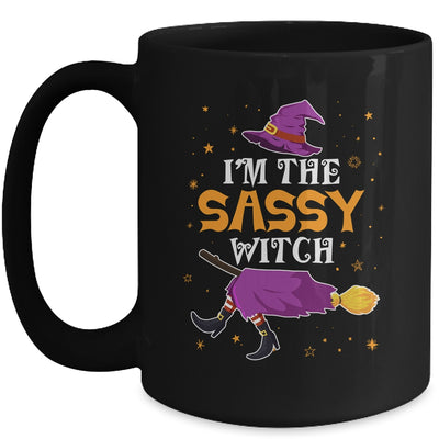 Halloween I'm The Sassy Witch Funny Costume Women Girls Mug | teecentury