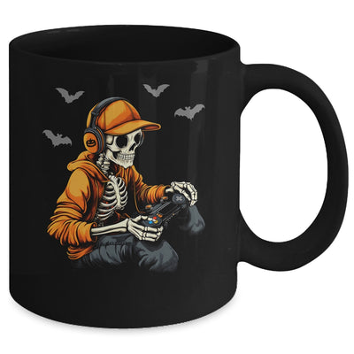 Halloween Skeleton Costume Gamer Video Gaming Boys Men Kids Mug | teecentury