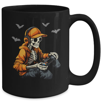 Halloween Skeleton Costume Gamer Video Gaming Boys Men Kids Mug | teecentury