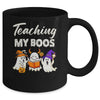 Halloween Teacher Teaching My Boos Cute Ghost Costume Funny Mug | teecentury