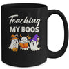 Halloween Teacher Teaching My Boos Cute Ghost Costume Funny Mug | teecentury