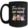 Halloween Teacher Teaching My Boos Cute Ghost Costume Funny Mug | teecentury