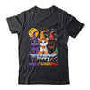 Halloween Thanksgiving Christmas 2024 Hallothanksmas Cats Shirt & Sweatshirt | teecentury
