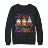 Halloween Thanksgiving Christmas Gnomes Happy HalloThanksMas Shirt & Sweatshirt | teecentury