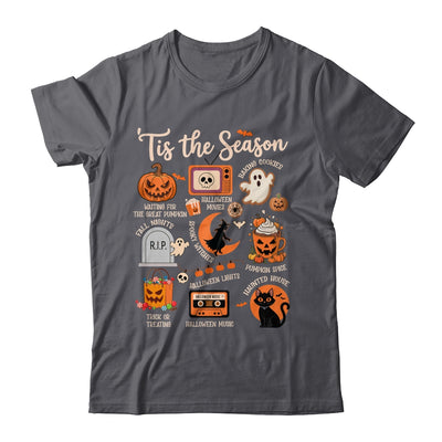 Halloween Tis The Season Spooky Witch Pumpkin Fall Retro Shirt & Sweatshirt | teecentury