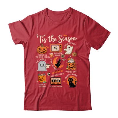 Halloween Tis The Season Spooky Witch Pumpkin Fall Retro Shirt & Sweatshirt | teecentury