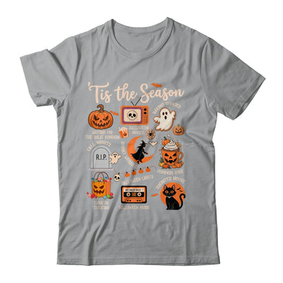 Halloween Tis The Season Spooky Witch Pumpkin Fall Retro Shirt & Sweatshirt | teecentury
