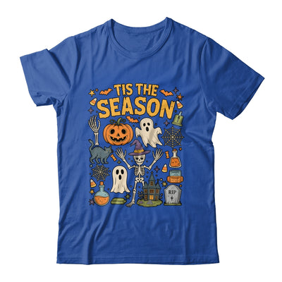 Halloween Vibes Spooky Season Pumpkin Witch Tis The Season Shirt & Hoodie | teecentury