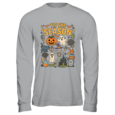 Halloween Vibes Spooky Season Pumpkin Witch Tis The Season Shirt & Hoodie | teecentury