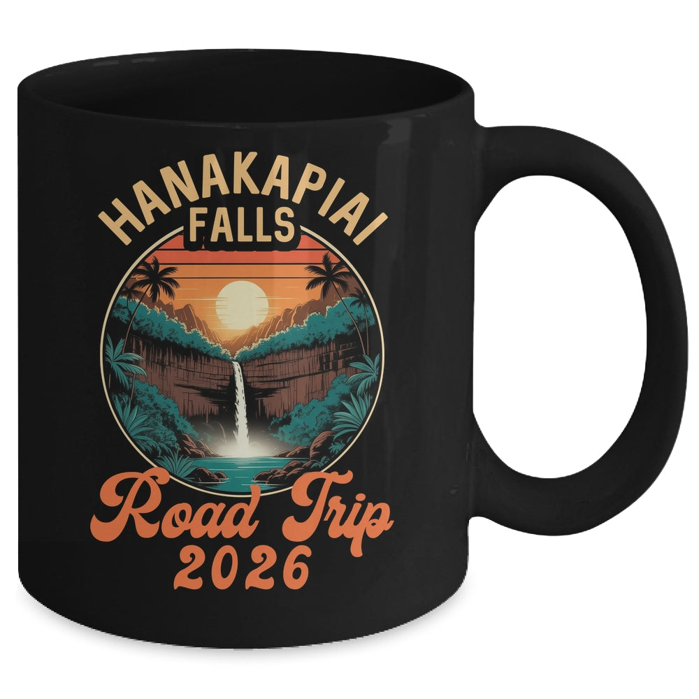 Hanakapiai Falls Road Trip 2026 Summer Vacation Family Mug | teecentury