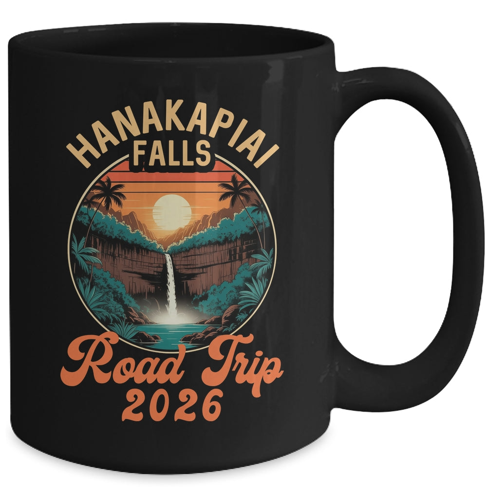 Hanakapiai Falls Road Trip 2026 Summer Vacation Family Mug | teecentury