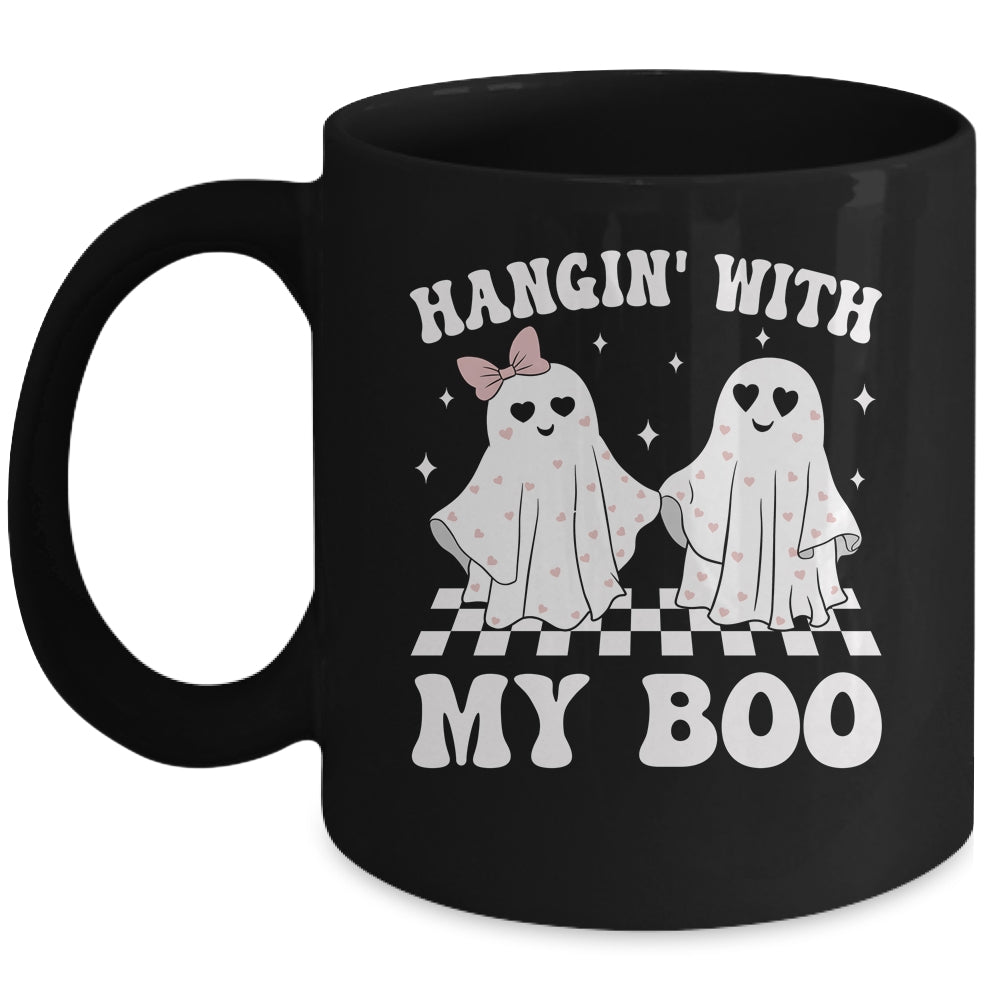 Hangin' With My Boo Couples Halloween Adult Costume His Her Mug | teecentury