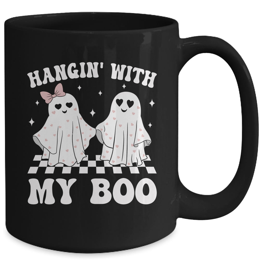 Hangin' With My Boo Couples Halloween Adult Costume His Her Mug | teecentury