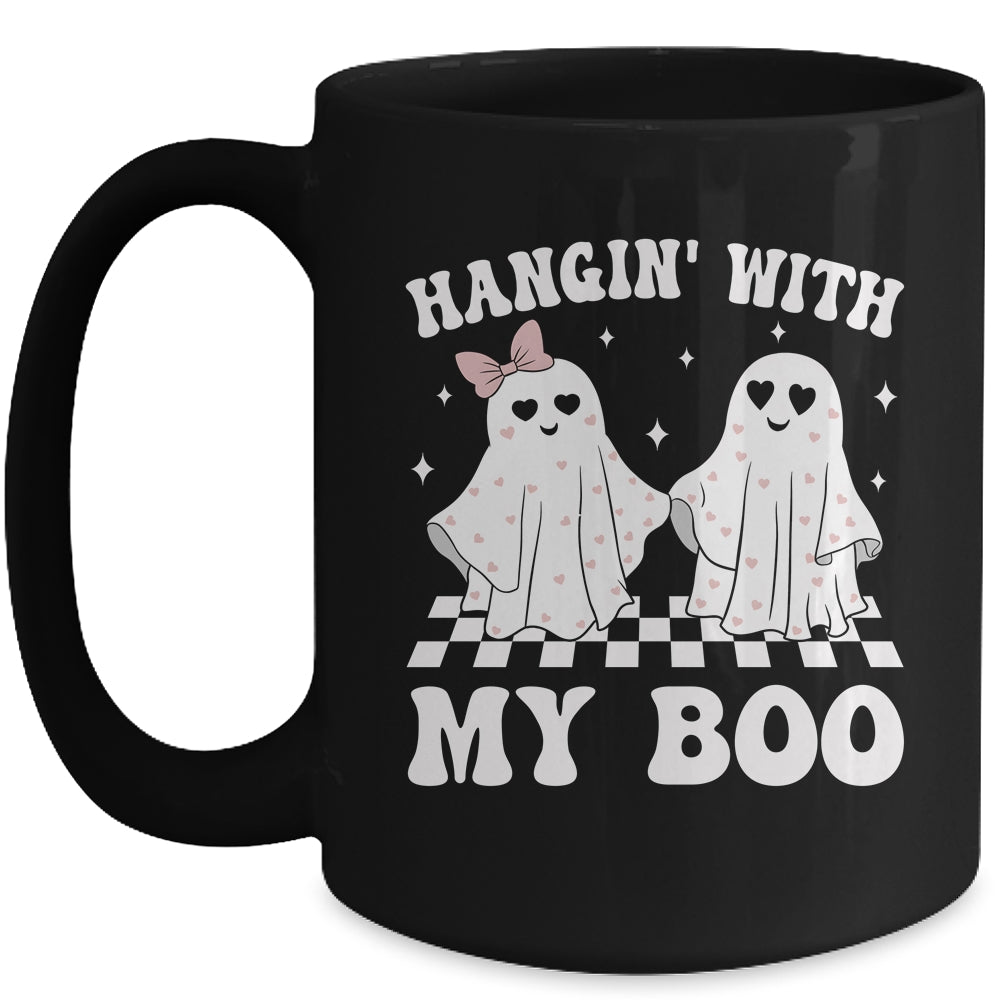 Hangin' With My Boo Couples Halloween Adult Costume His Her Mug | teecentury