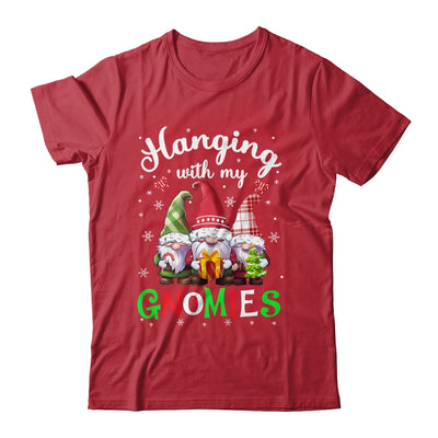 Hanging With My Gnomies Funny Gnome Friend Christmas Shirt & Sweatshirt | teecentury