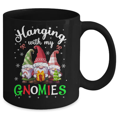 Hanging With My Gnomies Funny Gnome Friend Christmas Mug | teecentury