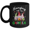 Hanging With My Gnomies Funny Gnome Friend Christmas Mug | teecentury