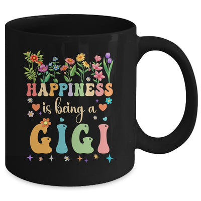 Happiness Is Being A Gigi Floral Design Gigi Mothers Day Mug | teecentury