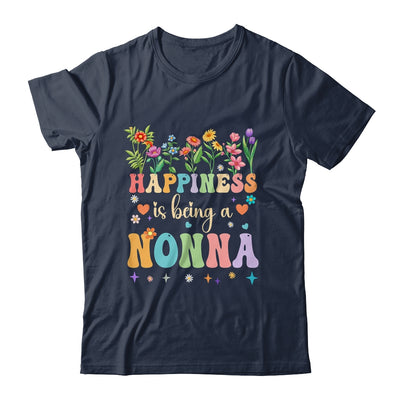 Happiness Is Being A Nonna Floral Design Nonna Mothers Day Shirt & Tank Top | teecentury