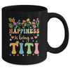 Happiness Is Being A Titi Floral Design Titi Mothers Day Mug | teecentury