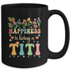 Happiness Is Being A Titi Floral Design Titi Mothers Day Mug | teecentury