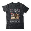 Happiness Reading Lovers Bookworm Funny Librarian Book Nerd Shirt & Tank Top | teecentury