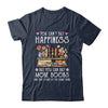 Happiness Reading Lovers Bookworm Funny Librarian Book Nerd Shirt & Tank Top | teecentury