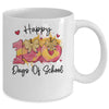 Happy 100 Day Of School Coquette Bow Pencil Teacher Mug | teecentury