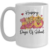 Happy 100 Day Of School Coquette Bow Pencil Teacher Mug | teecentury
