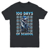 Happy 100 Days Of School T-Rex 100th Dinosaur Kids Boys Youth Shirt | teecentury