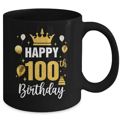 Happy 100th Birthday Idea For 100 Years Old Man And Woman Mug | teecentury