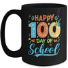 Happy 100th Day Of School 100 Days Of School Teacher Student Mug | teecentury