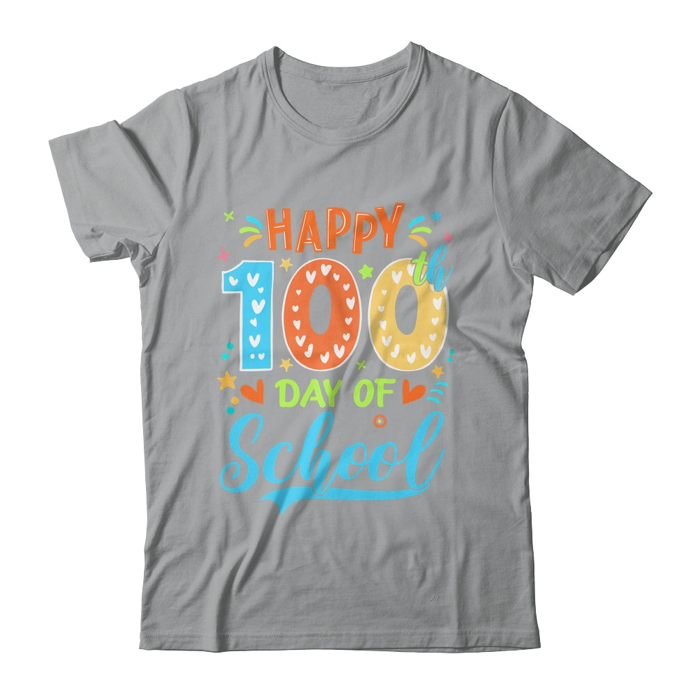 Happy 100th Day Of School 100 Days Of School Teacher Student Shirt & Hoodie | teecentury