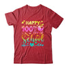 Happy 100th Day Of School Tie Dye Rainbow 100 Days Smart Shirt & Hoodie | teecentury