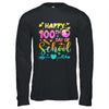 Happy 100th Day Of School Tie Dye Rainbow 100 Days Smart Shirt & Hoodie | teecentury