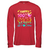 Happy 100th Day Of School Tie Dye Rainbow 100 Days Smart Shirt & Hoodie | teecentury