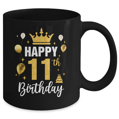 Happy 11th Birthday Idea For 11 Years Old Boys And Girls Mug | teecentury