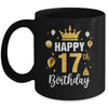 Happy 17th Birthday Idea For 17 Years Old Man And Woman Mug | teecentury