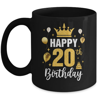 Happy 20th Birthday Idea For 20 Years Old Man And Woman Mug | teecentury