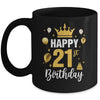 Happy 21st Birthday Idea For 21 Years Old Man And Woman Mug | teecentury