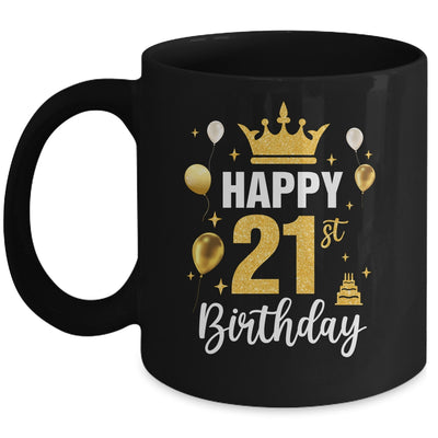 Happy 21st Birthday Idea For 21 Years Old Man And Woman Mug | teecentury
