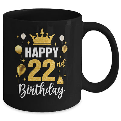 Happy 22nd Birthday Idea For 22 Years Old Man And Woman Mug | teecentury